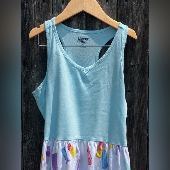 Lands’ End Popsicles prints Dress for Girls - Picture 3 of 7